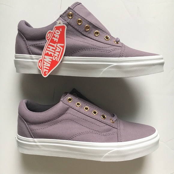 vans gold eyelets